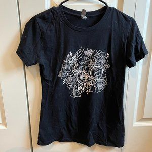 Black T-Shirts for Cyclists | Ellen Noble Designed - Size M